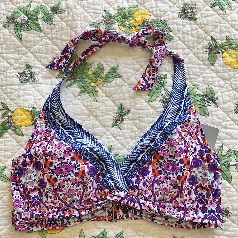 Athleta Ipanema Tara Halter Bikini top, 40D/DD - Picture 9 of 9